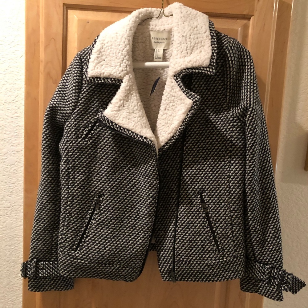 Forever 21 Sherpa-lined Jacket